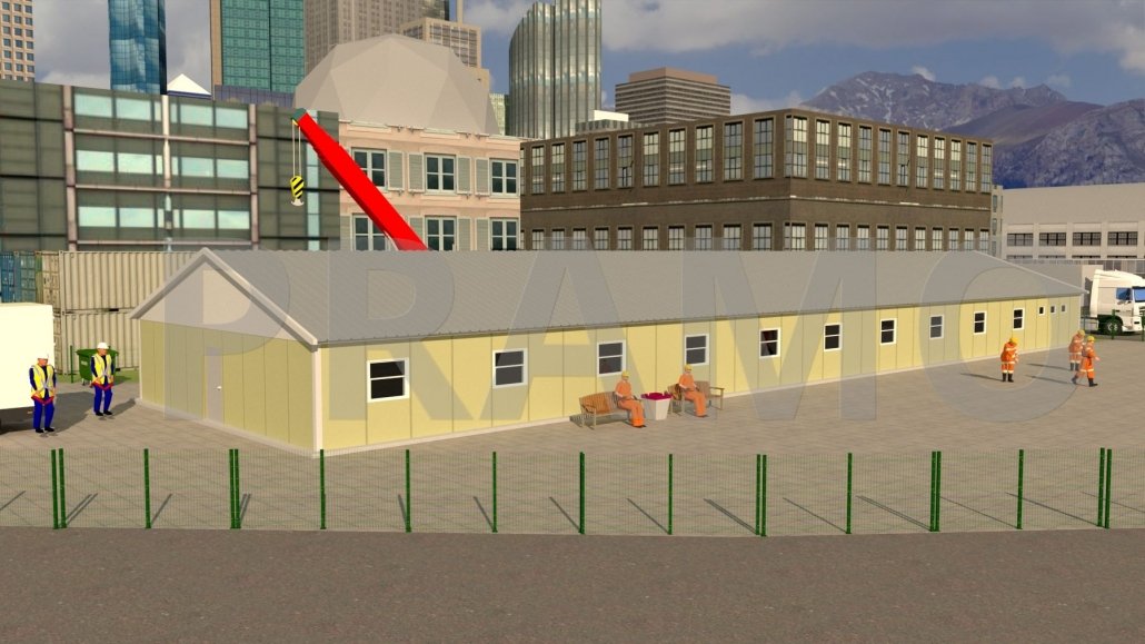 518 M2 SINGLE STOREY DORMITORY BUILDING