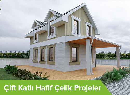 Double Storey Light Steel Projects