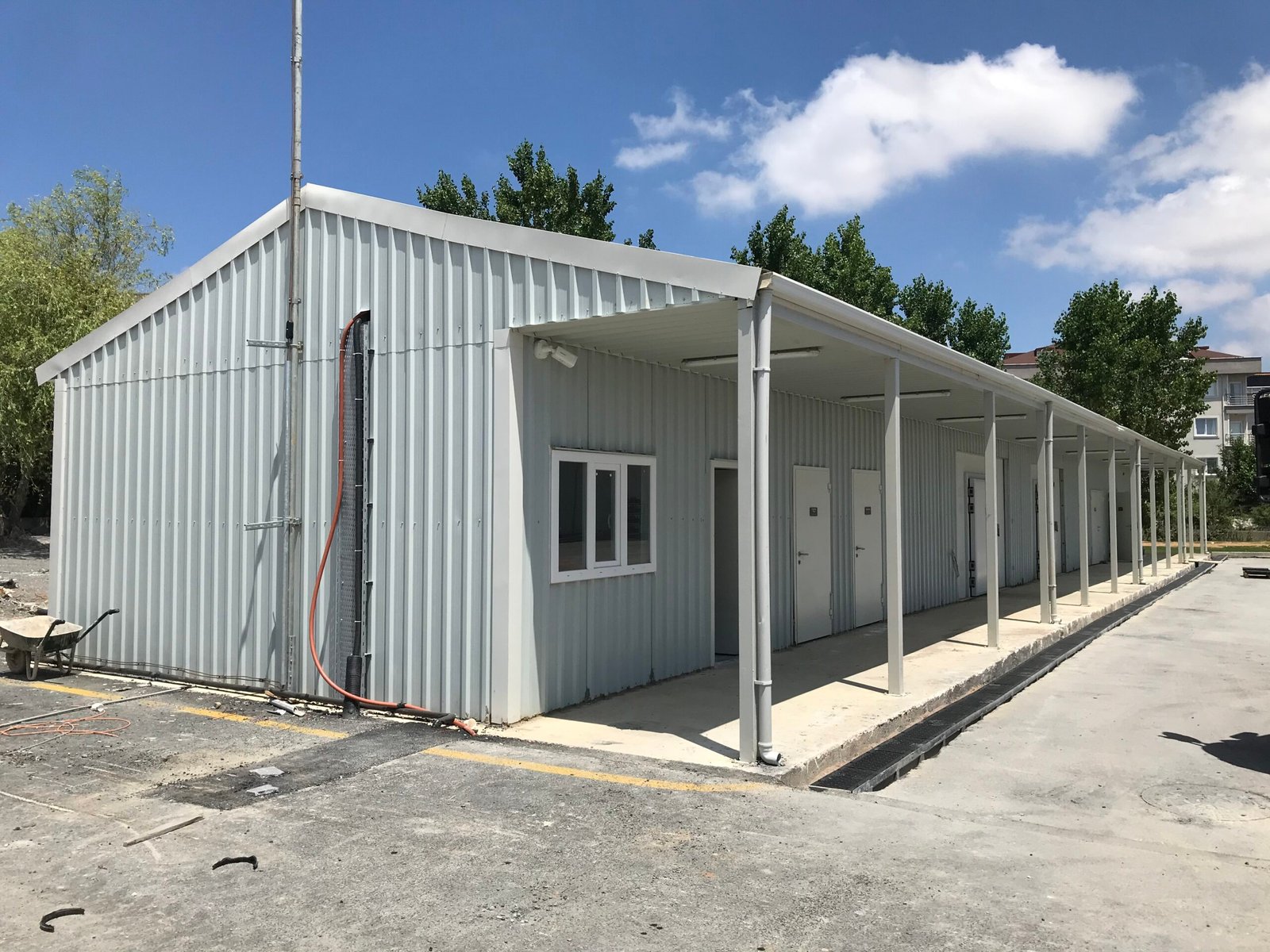 pramo prefabrik Sancaktepe Pandemi Hastanesi Hizmet Binaları9