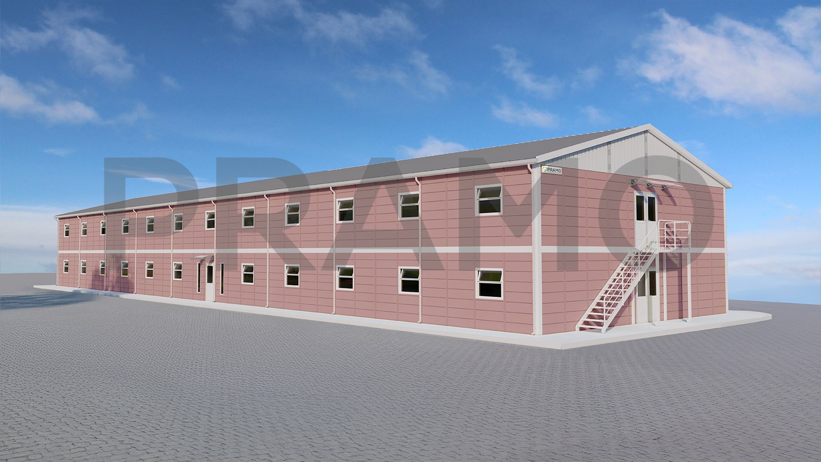 1154m² Student Dormitories