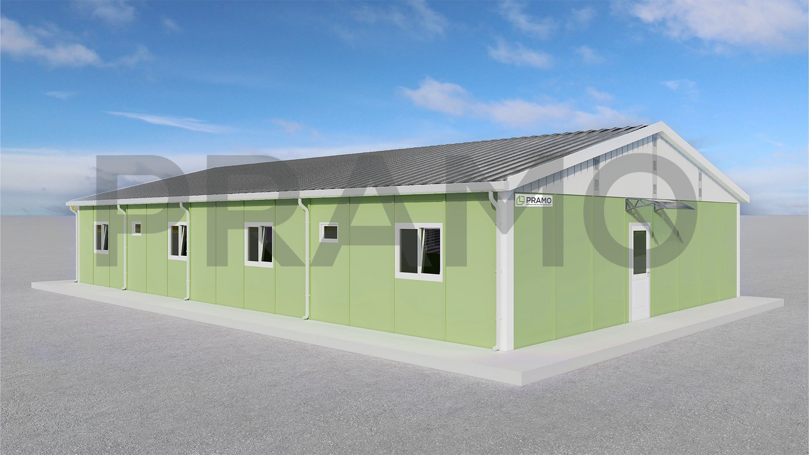 181m² Engineer Dormitory