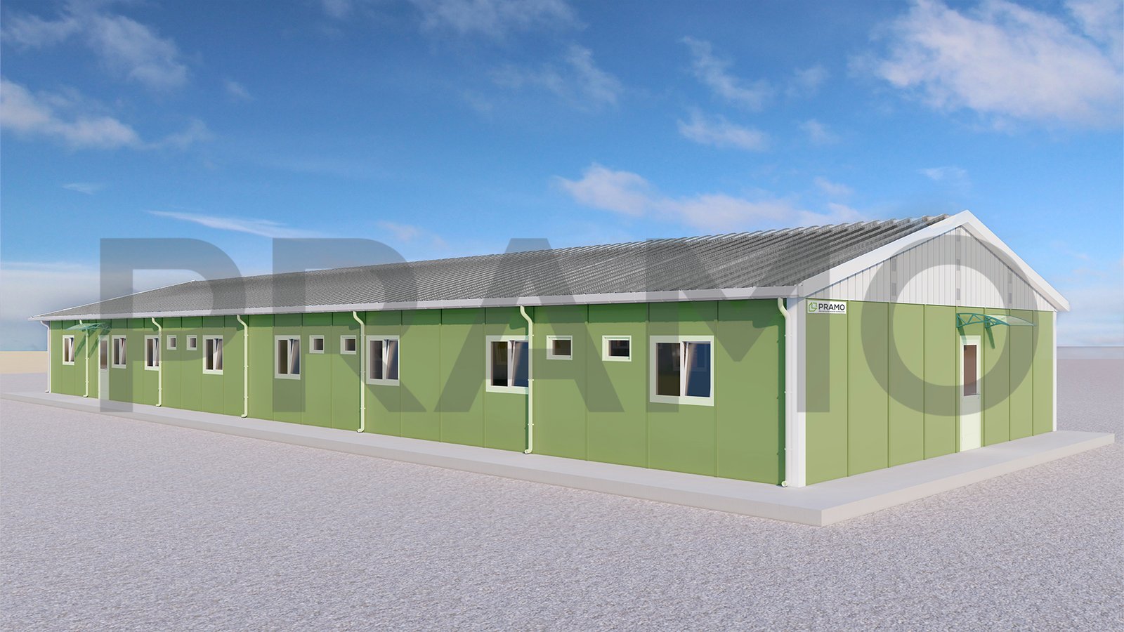 303m² Engineer Dormitory