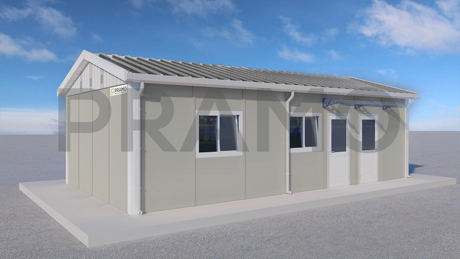 46m² PREFABRICATED DINING HALL