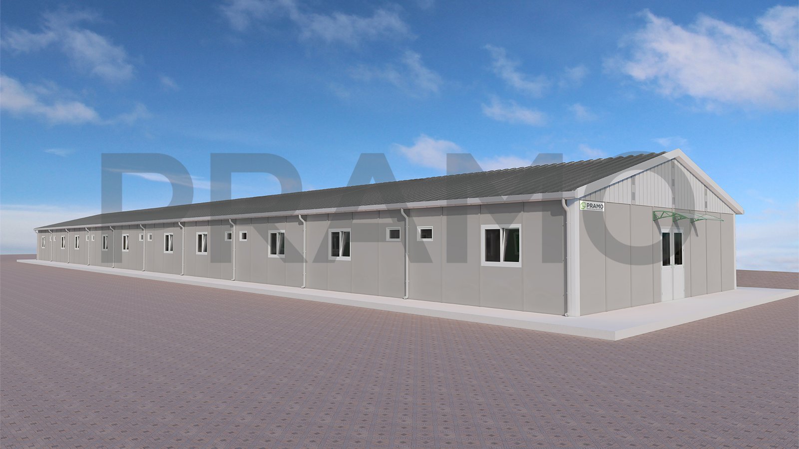 515m² Student Dormitories