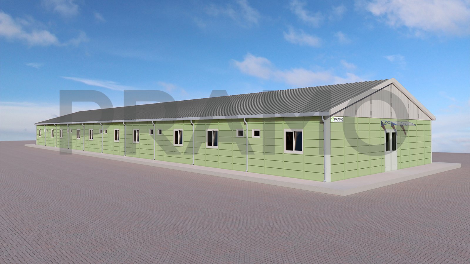 641m² Student Dormitories