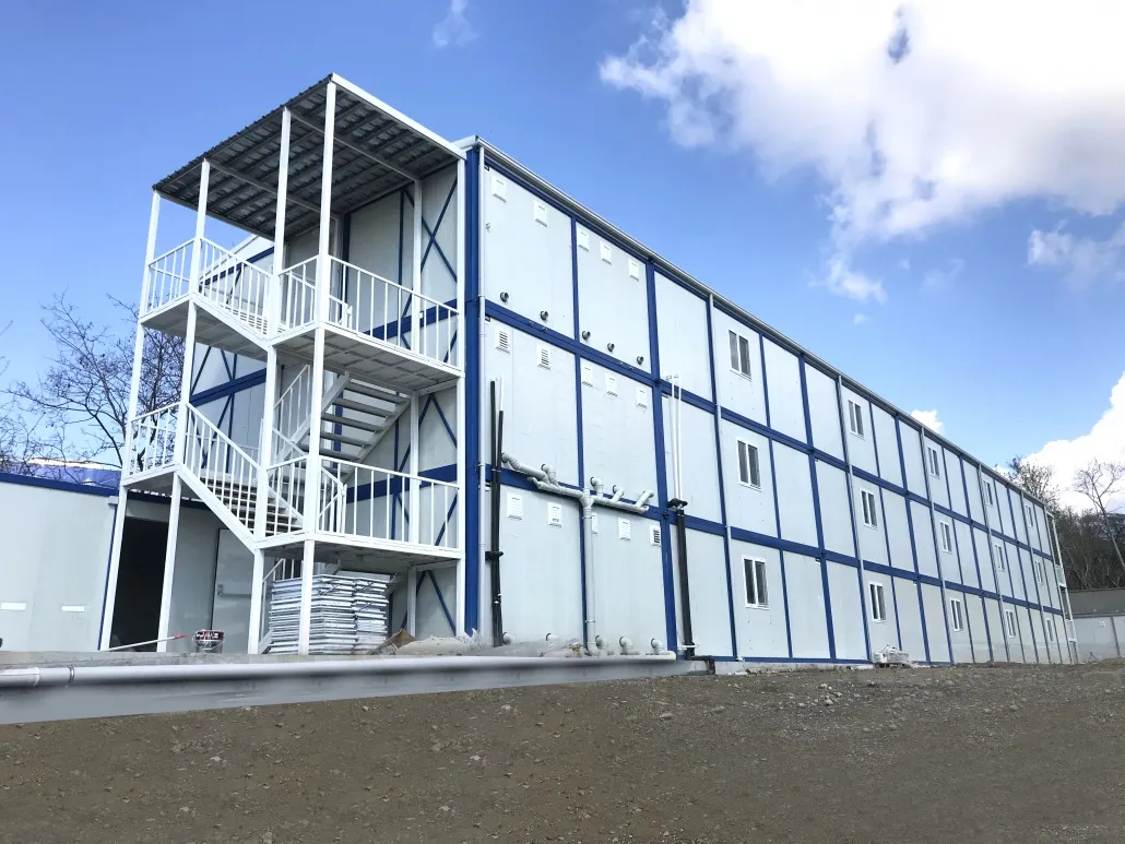 Balmumcu Rezidans Projesi Şantiyesi Kamp Binaları