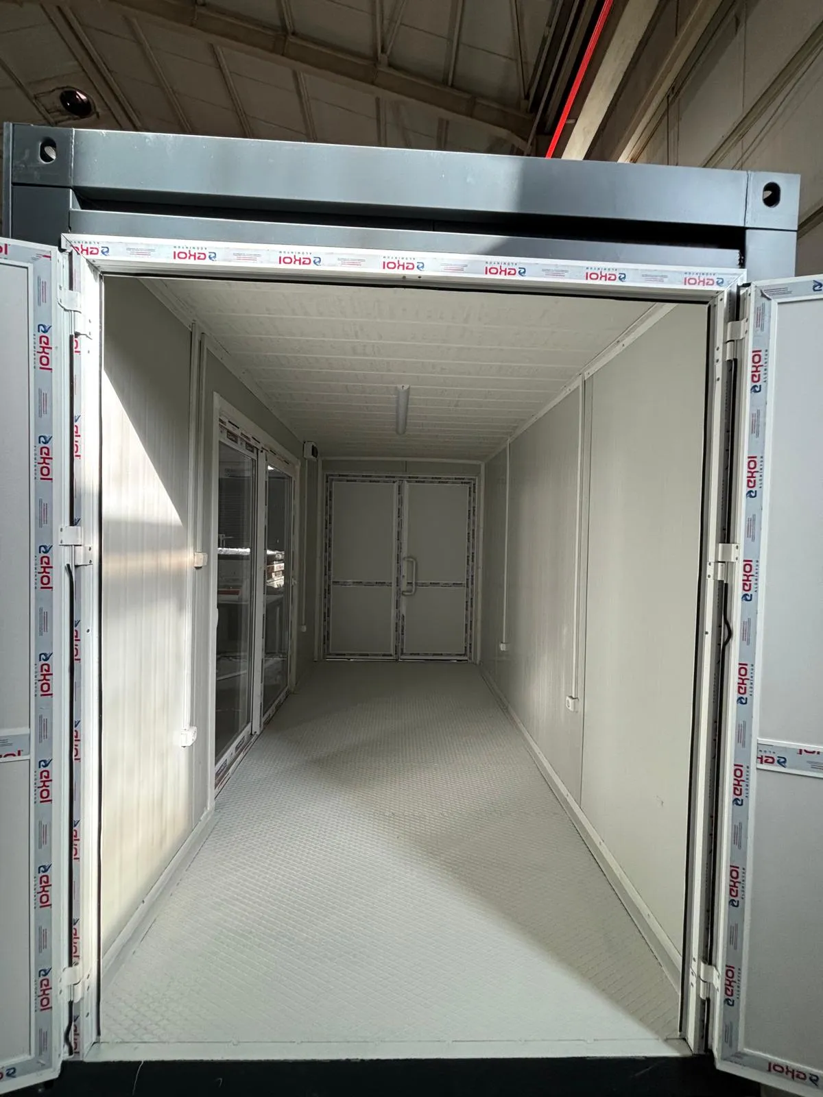 Durable hazardous waste container designed for safe storage of dangerous materials, ensuring compliance with industrial waste regulations.