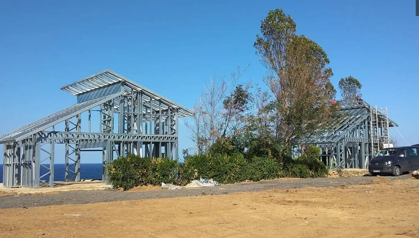 "European bungalow project featuring functional spaces and eco-conscious architectural design"